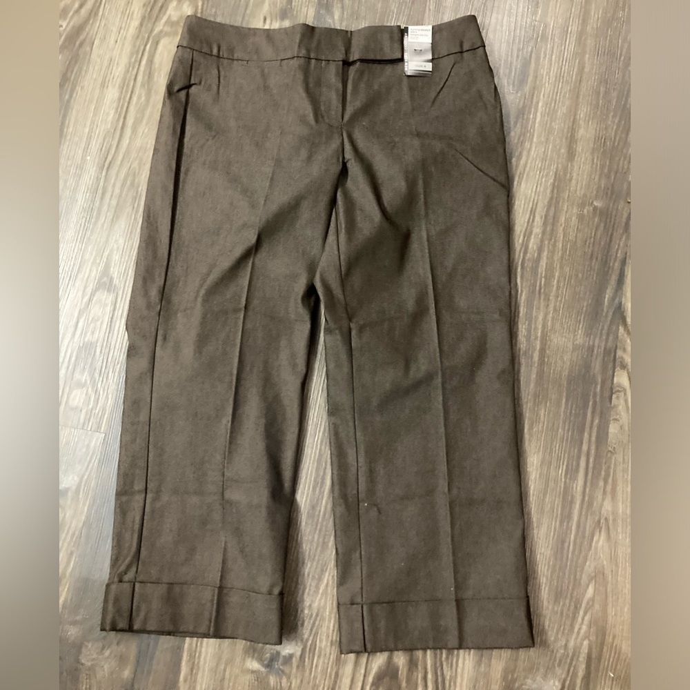 NWT New York & Company Lexington Ave Crop Pants Size 6